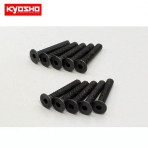 [KYOSHO] Flat Head Screw(Hex/M3x18/10pcs) 