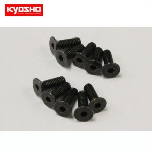 [KYOSHO] Flat Head Screw (Hex/M2.6x8/10pcs) 
