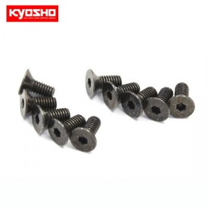 [KYOSHO] Flat Head Screw (M2.6x6/10pcs) 