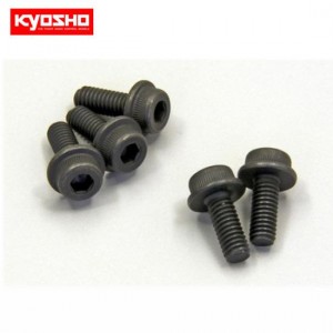 [KYOSHO] Cap Screw(M4x10/Flanged/5pcs) 