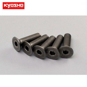 [KYOSHO] Flat Head Screw(Hex/Titanium/M4x15/5pcs) 