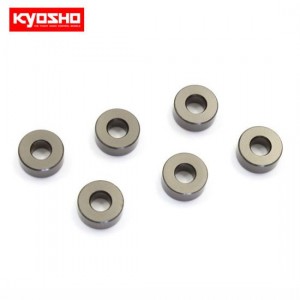 [KYOSHO] Aluminum Collar (3x7x3mm/Gunmetal/6pcs) 