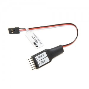 [E-FLITE] Retract Gear Door Sequencer: P-51D 1.5m Mustang 