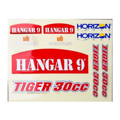 [���ܼ�] HAN237009 [Hangar9] ���� Decal Set: Tiger 30cc