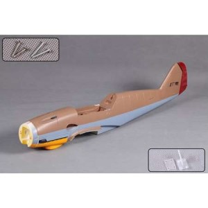 [FMS] ���� Fuselage, Brown: BF109 1400mm 