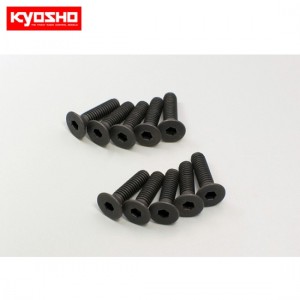 [KYOSHO] Flat Head Screw(Hex/M4x15/10pcs) 