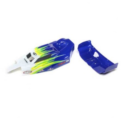 [���ܼ�] LOS210019 [TEAM LOSI] Body & Wing, Blue/White: Mini-B