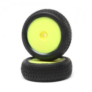 [TEAM LOSI] Taper Pin FR Mounted Yellow (2): Mini-B 