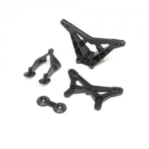 [TEAM LOSI] FR/RR Shock Tower Wing Stay: Mini-B 