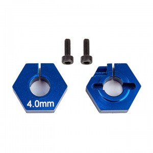[TEAM ASSOCIATED] AA91862 B6.2 Clamping Wheel Hexes, 4mm 