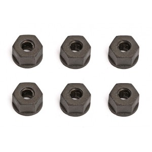 [TEAM ASSOCIATED] AA4185 8-32 Nylon Locknut 
