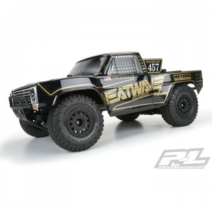 [Pro-Line Racing] 2020-NEW AP3551-18 Pre-Cut 1967 Ford? F-100 Race Truck Heatwave? Edition Tough-Color (Black) 