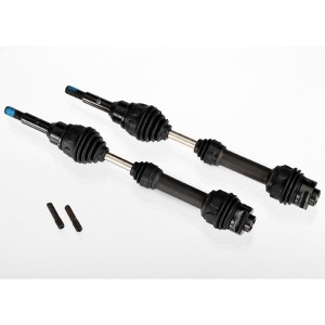 [Traxxas] AX6851R Driveshafts front steel-spline constant-velocity (complete assembly) (2) Slash 4x4 