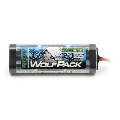 [���ܼ�] AAK695 [Associated Electrics] 7.2V 3600mAh NiMH ������ ������ ��ƽ ���̼��� ���͸� (Ÿ�̾��� ����)