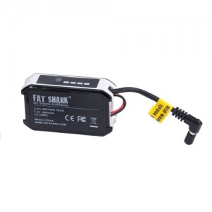 Fatshark 1.8A ��Ƭ ������ ���͸� �� (LED ǥ�õ� ���� / 7.4v 1800mAh / ������ �ʿ�) FatShark 1.8A LiPo Battery Pack w/LED Indicator (7.4V/1800mAh)