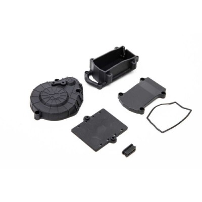 [���ܼ�] AXI231036 [Axial] Cage Radio Box Spur Cover (Black) RBX10