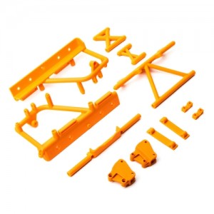 [Axial] Cage Supports Battery Tray (Orange) RBX10 