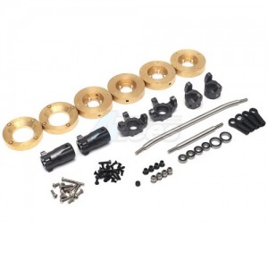 [Traction Hobby] Founder CVD Billet Alloy C-hub carrier Brass weight set �ɼ� 