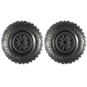 [Traction Hobby] tire Wheel Set (2pcs) (2PCS Full set)(CRAGSMAN) 