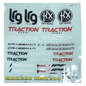 [Traction Hobby] Body sticker (CRAGSMAN&Founder) 
