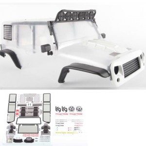 [Traction Hobby] Clear body set with sticker (CRAGSMAN �̵��� �ٵ�) 