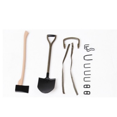 [���ܼ�] C1038 [ROC HOBBY] 1:6 1941 MB SCALER AXE AND SHOVEL SET