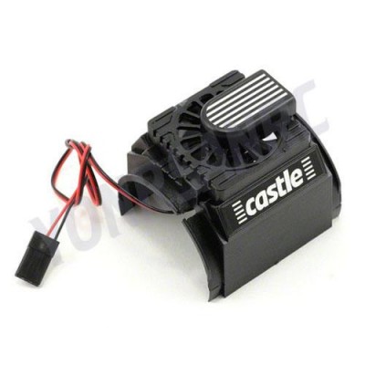 [���ܼ�] CSE011001400 [CASTLE CREATIONS] Castle Creations Cooling Fan/Shroud for 36mm/1400 Series Motor (1:10������ �������Ϳ� ����)