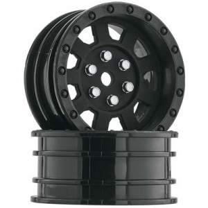 [DURATRAX] Duratrax Crawler Wheel 1.9 Black (2) 