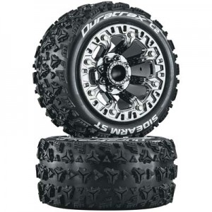 [DURATRAX] Duratrax Sidearm ST 2.2 Black Chrome (2) 