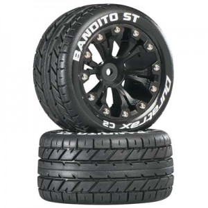 [DURATRAX] Duratrax Bandito ST 2.8 2WD Mounted Rear C2 Black (2) 