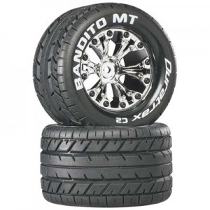 [DURATRAX] Duratrax Bandito MT 2.8 2WD Mounted Rear Chrome (2) 