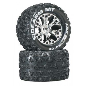 [DURATRAX] Duratrax Sidearm MT 2.8 2WD Mounted Rear C2 Chrome (2) 