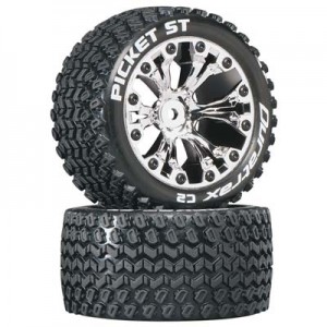 [DURATRAX] Duratrax Picket ST 2.8 2WD Mounted 1/2 Offset Chrm (2 