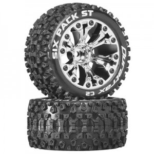 [DURATRAX] Duratrax Six Pack ST 2.8 2WD Mounted 1/2 Offset Chrm(2 