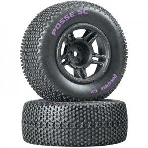 [DURATRAX] Duratrax Posse SC Tire C2 Mounted Front Slash (2) 