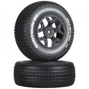 [DURATRAX] Duratrax Shotgun SC Tire C2 Mounted SCTE 4x4 (2) 