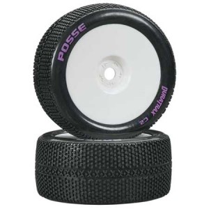 [DURATRAX] 1/8 Posse Truggy Tire C2 Mounted 0 Offset (2) 