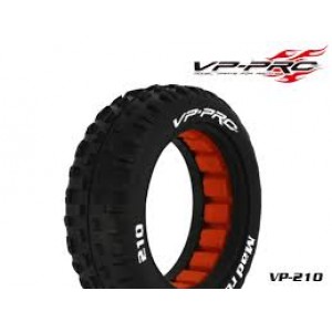[VP PRO RACING] (1:10 ����Ÿ�̾� 2�� ����Ʈ) �ŵ巯�� Mad runner 1/10 2WD Elec. Offroad Buggy Front Rubber Tyre��Tyre��Insert��Ultra Flexx �Ѻ��� 2������ 