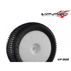 [VP PRO RACING] (1:8 Ʈ���� Ÿ�̾� ��)ī����STR Cutoff STR 1/8 Truggy Rubber Tyre[Unglued][Tyre��insert��zero offset White dish rim]Extrem Supper Flexx �Ѻ��� 2������ 
