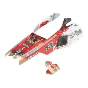 [ARRMA] AR402116 Body RAIDER XL MEGA Red/White 