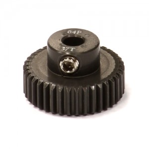 [INTEGY] Billet Machined Hard Anodized Aluminum 64 Pitch Pinion 18 Teeth for 0.125 Shaft 