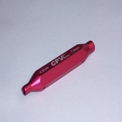 [���ܼ�] 60106R [CPV RACING] Red Double-edged Hex Wrench(4.5mm,7.0mm)