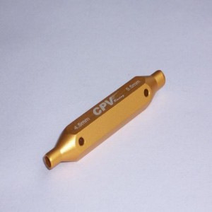 [CPV RACING] Golden Double-edged Hex Wrench(4.5mm,5.5mm) 