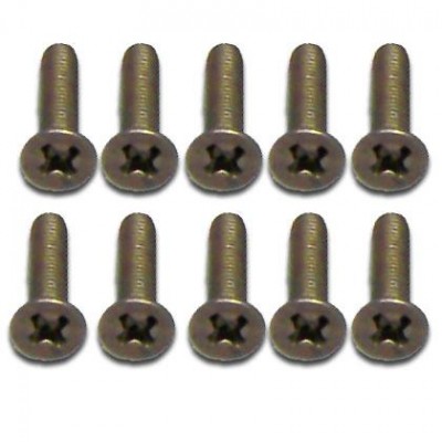 [���ܼ�] 57714K [CPV RACING] 3*14KM Titanium Flat Head Philips Screws 10PCS