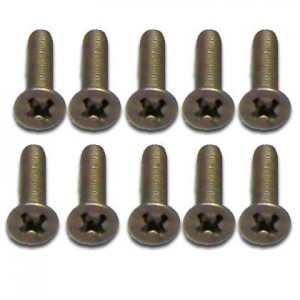 [CPV RACING] 3*14KM Titanium Flat Head Philips Screws 10PCS 