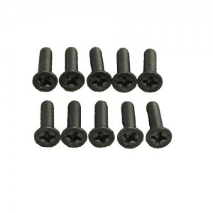 [CPV RACING] 3*12KM Titanium Flat Head Philips Screws 10PCS 