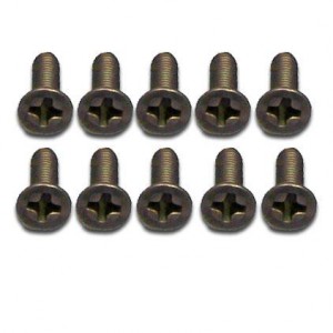 [CPV RACING] 3*10KM Titanium Flat Head Philips Screws 10PCS 