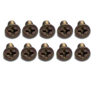 [CPV RACING] 3*6KM Titanium Flat Head Philips Screws 10PCS 