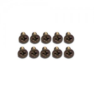 [CPV RACING] 3*8KM Titanium Flat Head Philips Screws 10PCS 