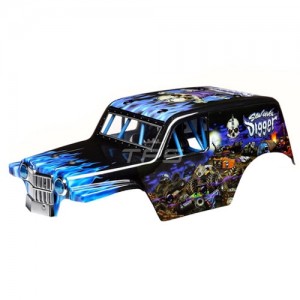 [TEAM LOSI] Body Set, Painted Son Uva Digger: LMT 